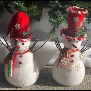2 16” snowmen